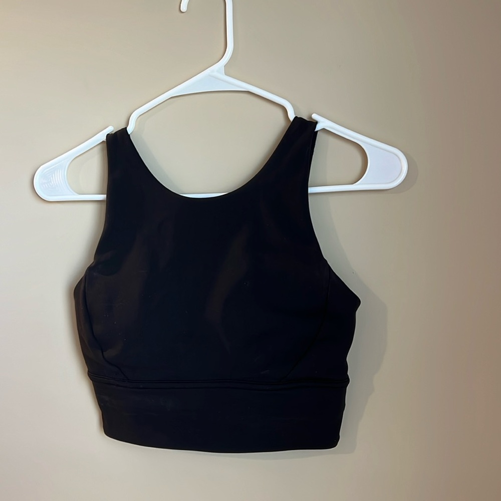 Lululemon Stronger as One Longline Bra Medium Support C/D Cup Size 4